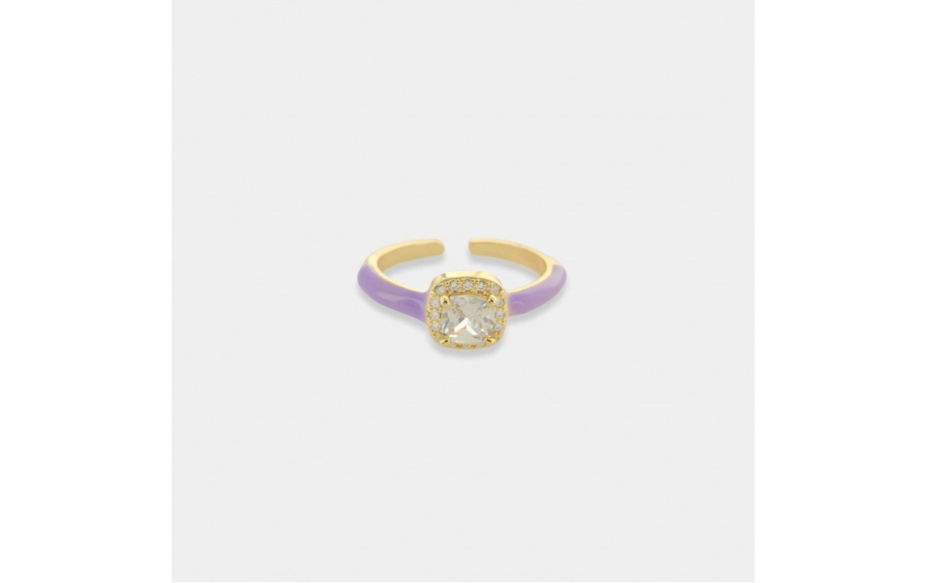 Enamel Adjustable Rings