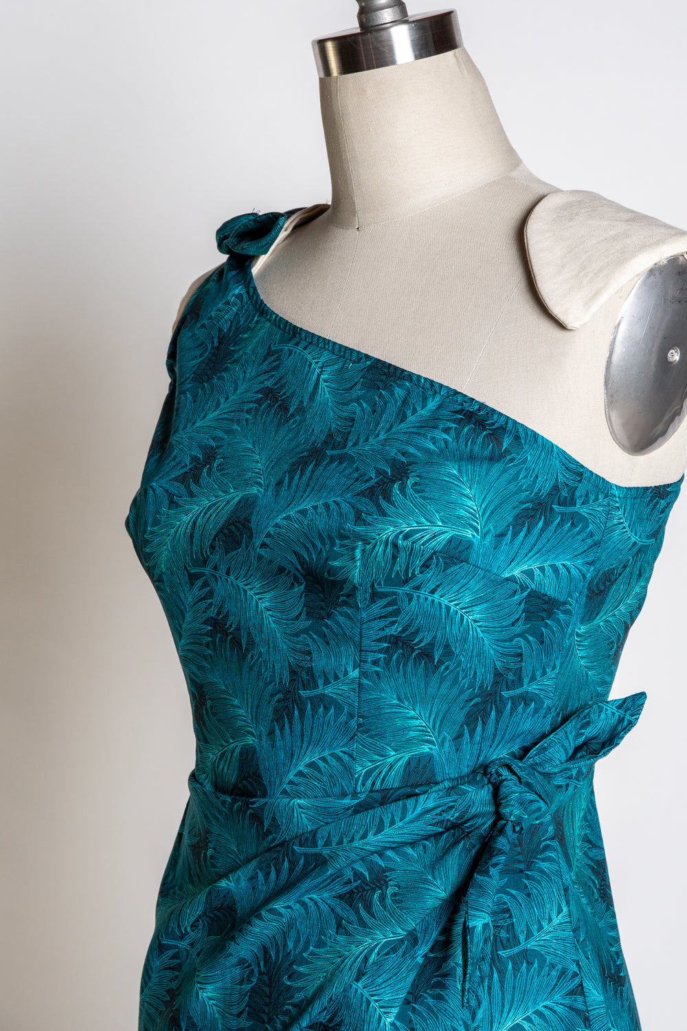 Paradise Dress- Teal Ferns *sale