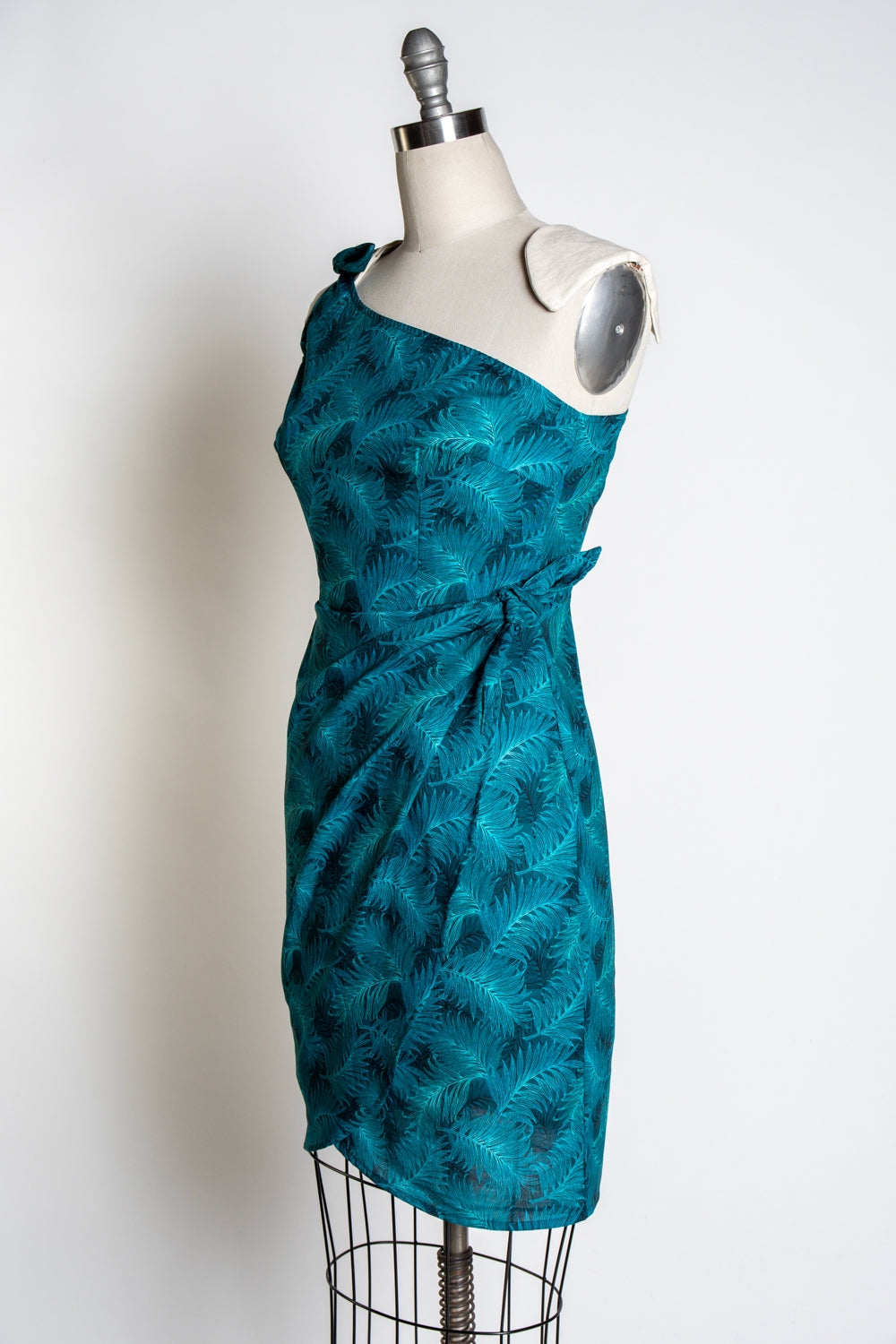 Paradise Dress- Teal Ferns *sale