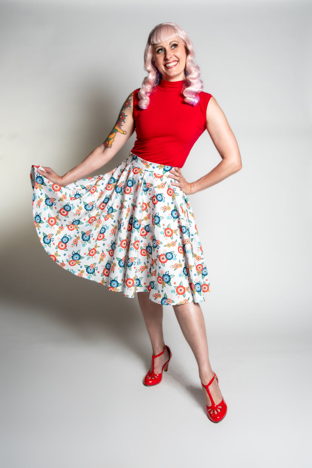 Circle Skirt - Summer Bloom *sale