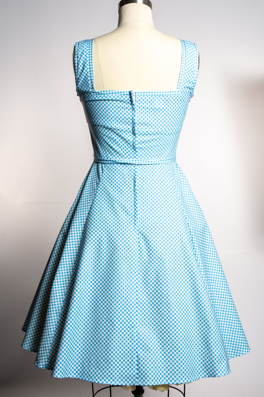 Sadie Dress - Little Sky Gingham *sale