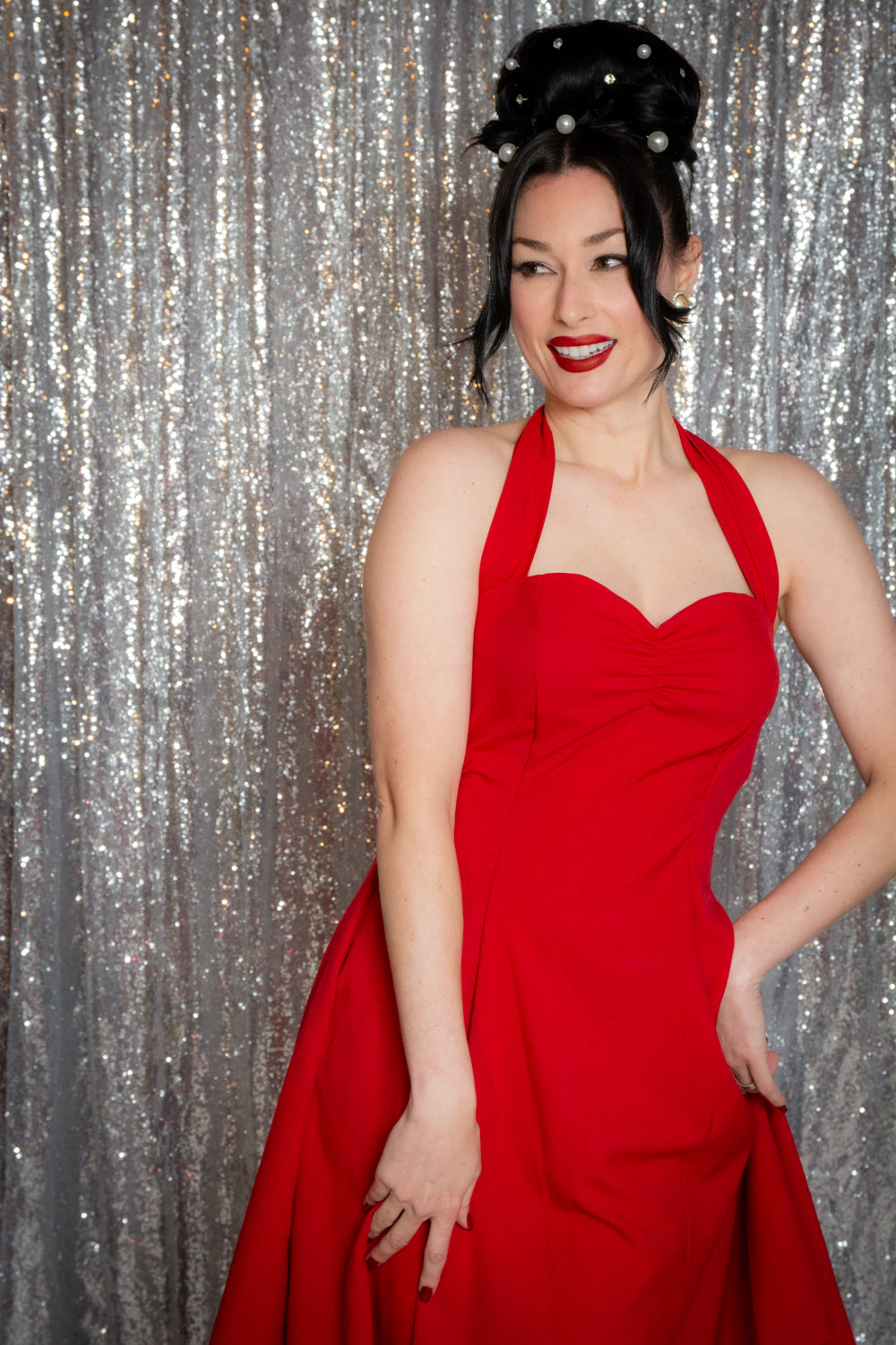 Sweetie Dress- Jetsetter, Red *sale