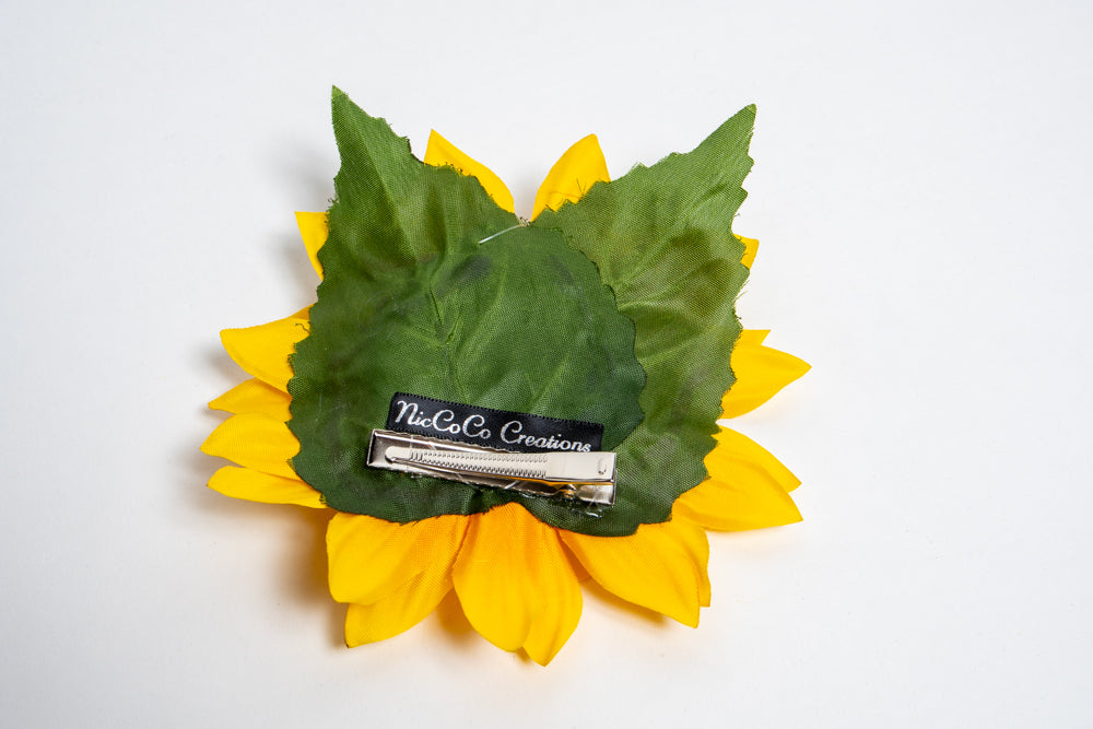 Sunflower Hair Flower