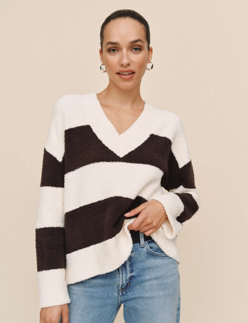 Kava Sweater, Frost/Fawn