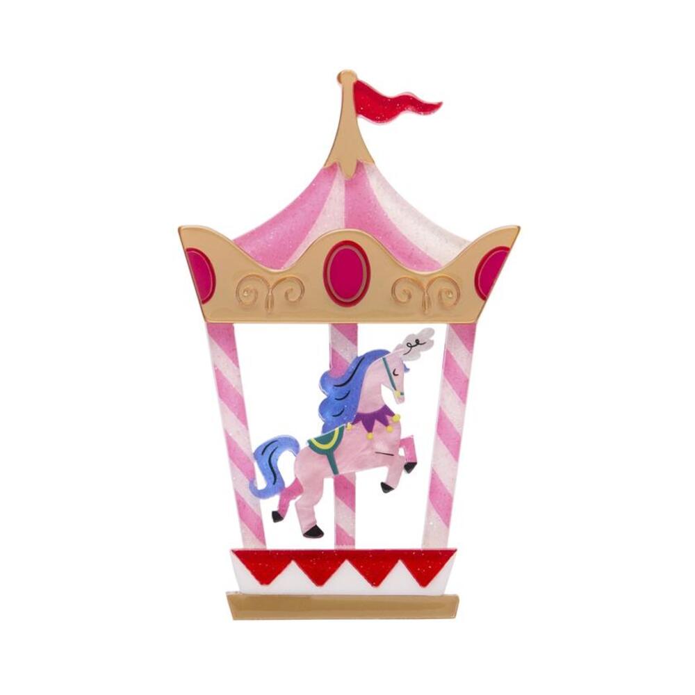 Carousel for One Brooch by Erstwilder