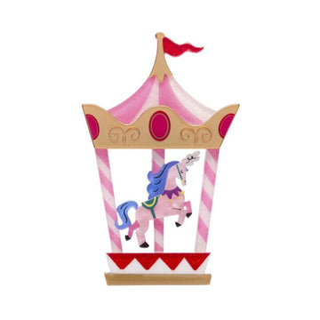 Carousel for One Brooch by Erstwilder